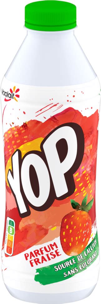 Yaourt à boire sans colorant Yop 825g de Yoplait