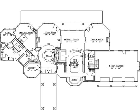 Mansions & More: Contemporary Mansion w/ Floor Plans