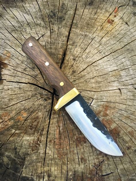 Hunting Knife Hand Forged Knife Pocket Knife By Carterandsonforge