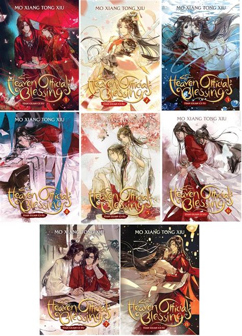 Amazon.com: Heaven Official's Blessing: Tian Guan Ci Fu Novel Vol. 1-8 ... 