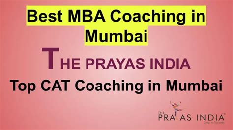 PPT Best MBA Coaching In Mumbai PowerPoint Presentation Free