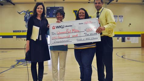 Warren East Middle School Library Receives Wku Libraries School Library