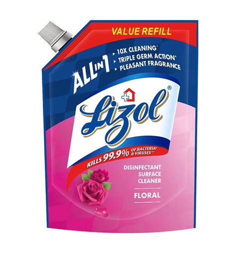 Buy Lizol Lizol All In Disinfectant Surface Cleaner Floral L