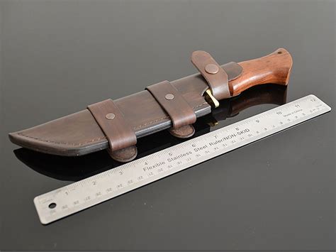 Custom Knife Sheath Horizontal Knife Sheath Belt Knife Leather - Etsy