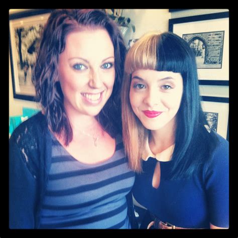 Melanie Martinez from "The Voice" stopped by the salon! | Melanie ...