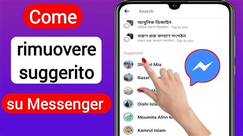 Come Rimuovere Suggerito Su Messenger Rimuovi Suggeriti Su