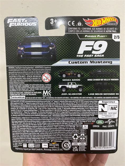 1 64 Hotwheels Ford Custom Mustang Hot Wheels Tomica Hobbies Toys Toys Games On Carousell