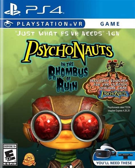 Psychonauts In The Rhombus Of Ruin Vr Ps4 Games Bol