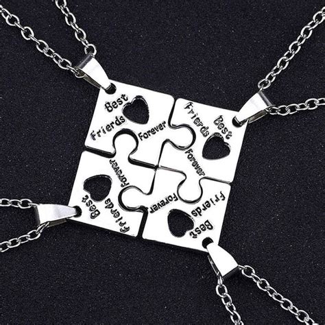 4 Best Friends Forever Necklaces