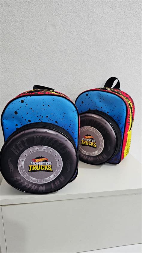 Mochila D Lembrancinha Personalizada Festa Tema Hot Wheels