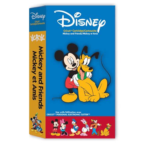 Cricut Cartridge Mickey And Friends Disney