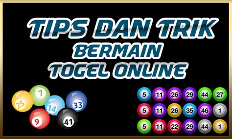 Cara Bermain Togel Secara Online Dan Benar