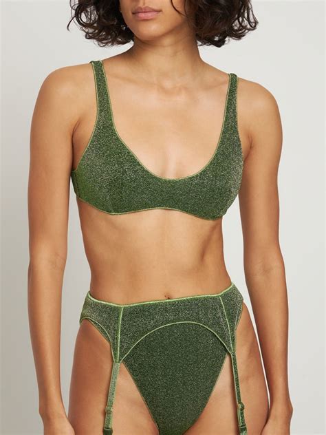 Lumiere sporty belt bikini set Oséree Swimwear Women Luisaviaroma