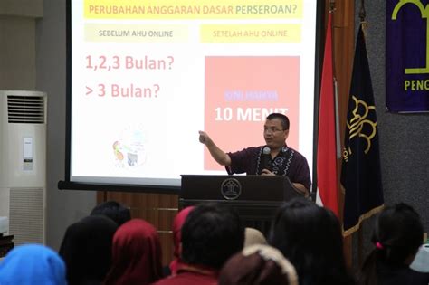 Kemenkumham Jatim Angkatan Sosialisasi Layanan Ditjen Ahu Online