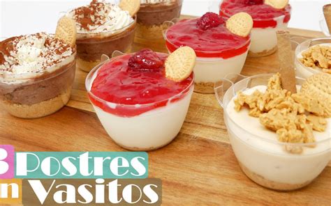 Postres Deliciosos En Vasitos Golosolandia Recetas Y V Deos De