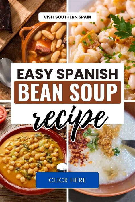 Easy Spanish Bean Soup Recipe Visit Southern Spain