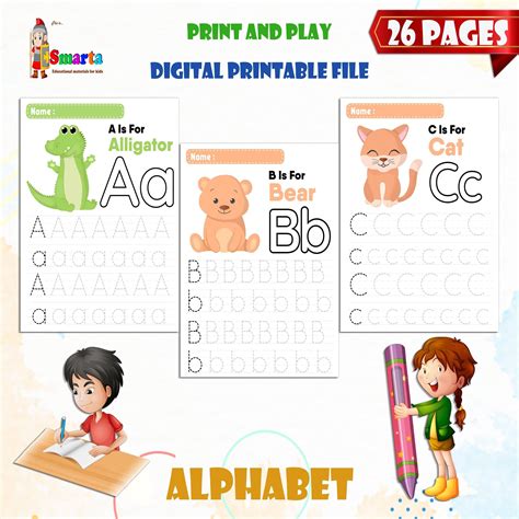 Preschool alphabet, preschool tracing worksheets 26 pages. Preschool ...