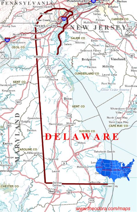 Delaware Maps