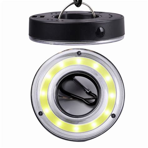 Draagbare Led Camping Licht Modi Cob Clip Hook Z Grandado