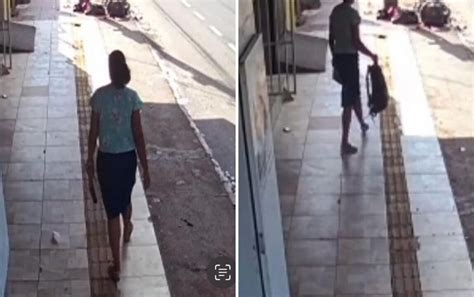 Vídeo Mulher é presa suspeita de furtar mochila mais de R 45 mil