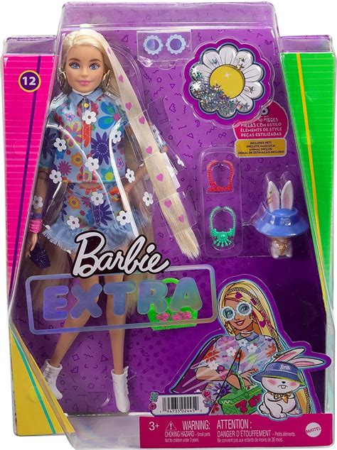 MATTEL Barbie EXTRA MODNA LALKA I ZWIERZAK GRN27 HDJ45 Hopdowody