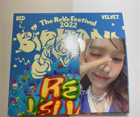 RED VELVET BIRTHDAY DIGIPACK ALBUM YERI WENDY PHOTOCARD PC Hobbies