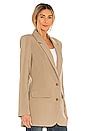 Song Of Style Zella Blazer In Taupe Nude Revolve