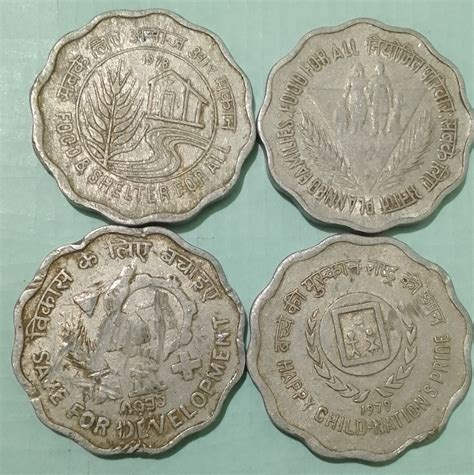 C)....India circulated Four different coins - For Sale, Buy Now Online ...