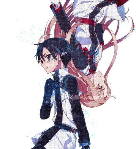 Kirito And Asuna Kirito Asuna Yuuki Kazuto Kirigaya Anime