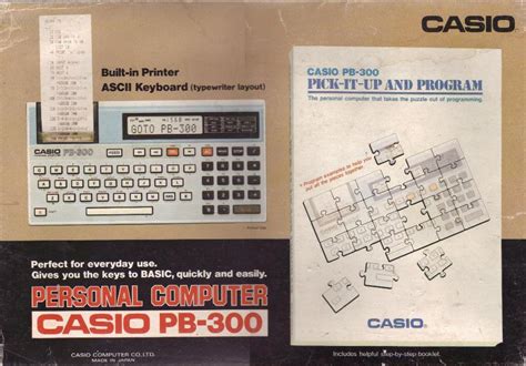 Casio - PB-300 - - Ordinateur de poche - Casio PB300 - Casio.ledudu.com ...