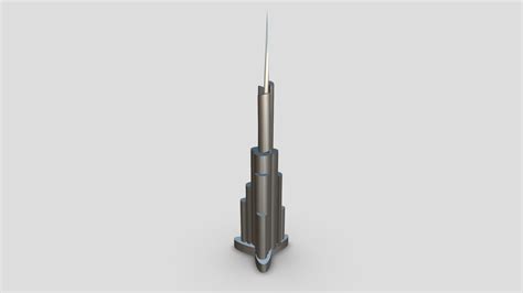 Burj Khalifa Model 3d Model By Bunagjl B71e655 Sketchfab