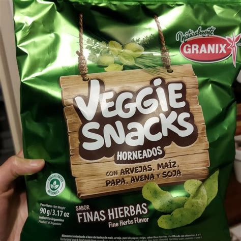 Granix Veggie Snacks Horneados Finas Hierbas Review Abillion