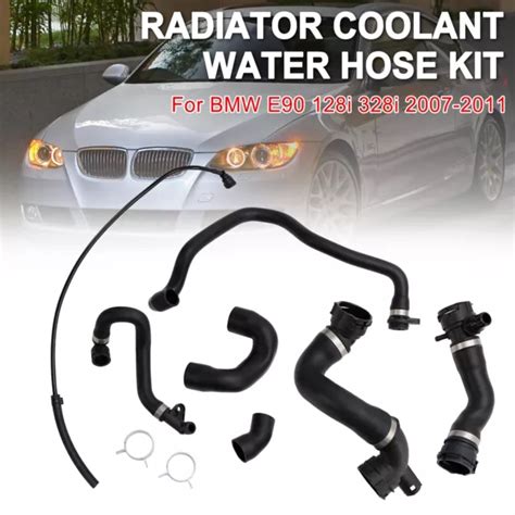 Radiator Coolant Water Hose Pipe Kit 7 Hoses Pour Bmw E90 128i 328i 2007 2011 Eur 130 78