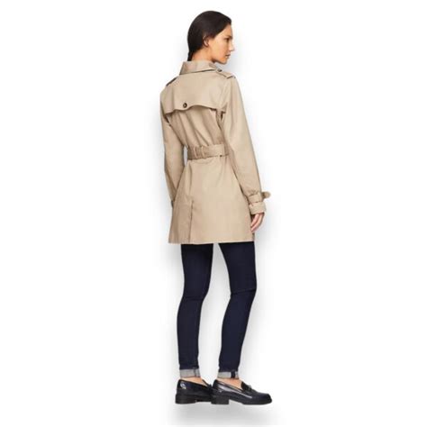 Abrigo Trench Mujer Tommy Hilfiger La Maleta Por El Mundo