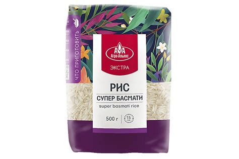 Рис «Агро-Альянс» супер Басмати, 500 г – купить по приятной цене с ...