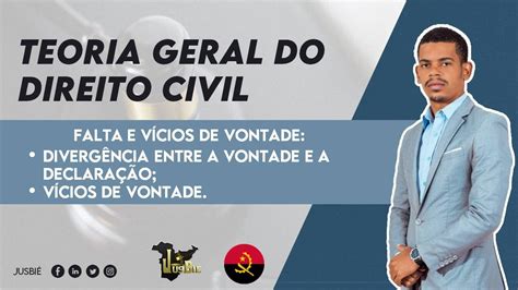 Falta E V Cio De Vontade Teoria Geral Do Direito Civil Aula