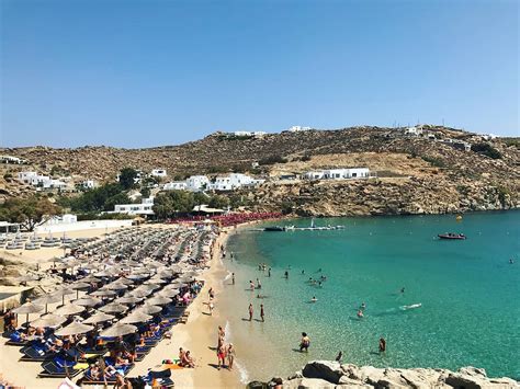 Paradise beach mykonos greece - leathersenturin