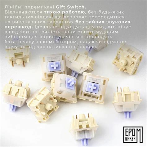 Клавіатура бездротова ігрова EPOMAKER AK Pro Gift Switch Hot Swap Black AK PRO B G