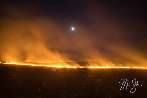 Burning of the Flint Hills | Near Florence, Kansas | Mickey Shannon ...