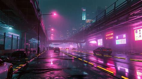 The Outskirts of Cyberpunk City