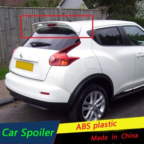 For Nissan Juke Spoiler ABS Material Car Rear Wing Primer Rear Spoiler ...