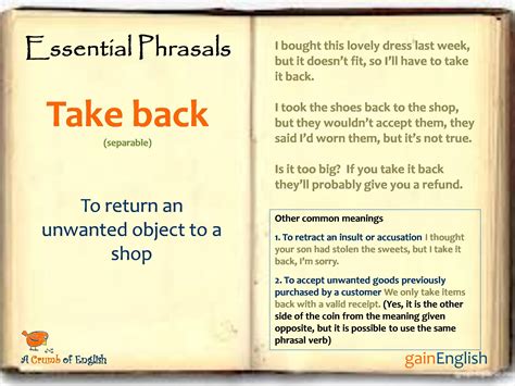 Take Back Take Back Phrasal Verb Meanings And Examples Woodward English Take Back To