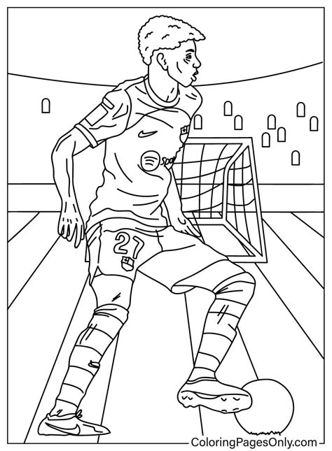 14 Pagine Da Colorare Di Lamine Yamal ColoringPagesOnly