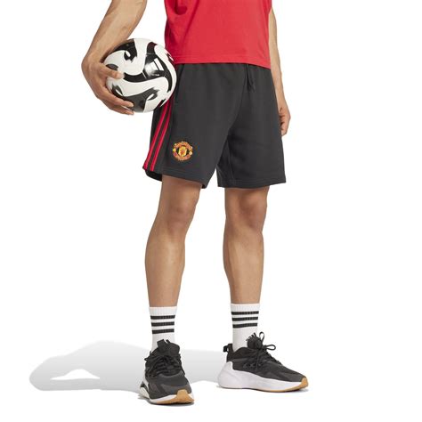 Adidas Manchester United Dna Shorts 2024 2025 Adults Black