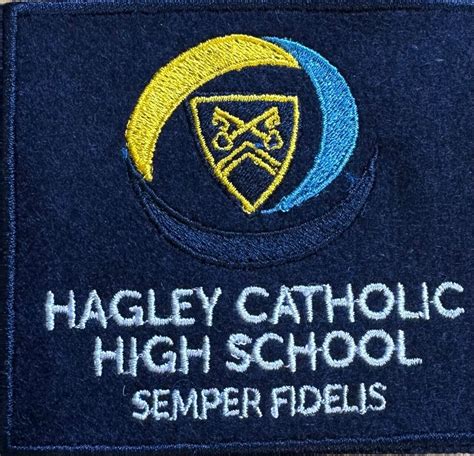 School badge to sew in | Hagley Catholic High School Online Store