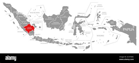 South sumatra map hi-res stock photography and images - Alamy