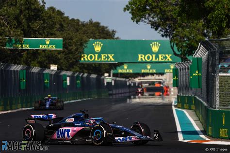 Esteban Ocon Alpine Miami International Autodrome Racefans