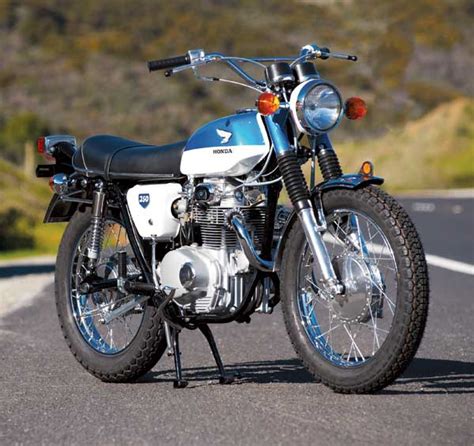 1969 Honda Cl350 Dual Purpose Riding Sixties Style Motorcycle Classics