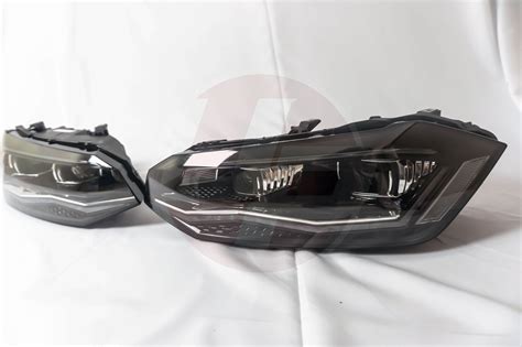 Farol Polo Virtus R Line Gts Led 2017 A 2022 Friso Cromado Up Import