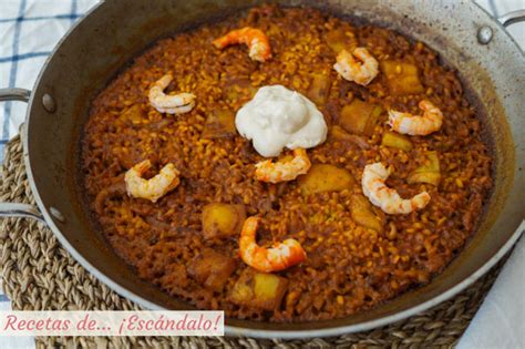 Arroz A Banda Receta Tradicional Mediterr Nea Recetas De Esc Ndalo